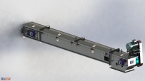 链板式输送机solidworks设计